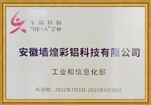 專精特新“小巨人”企業